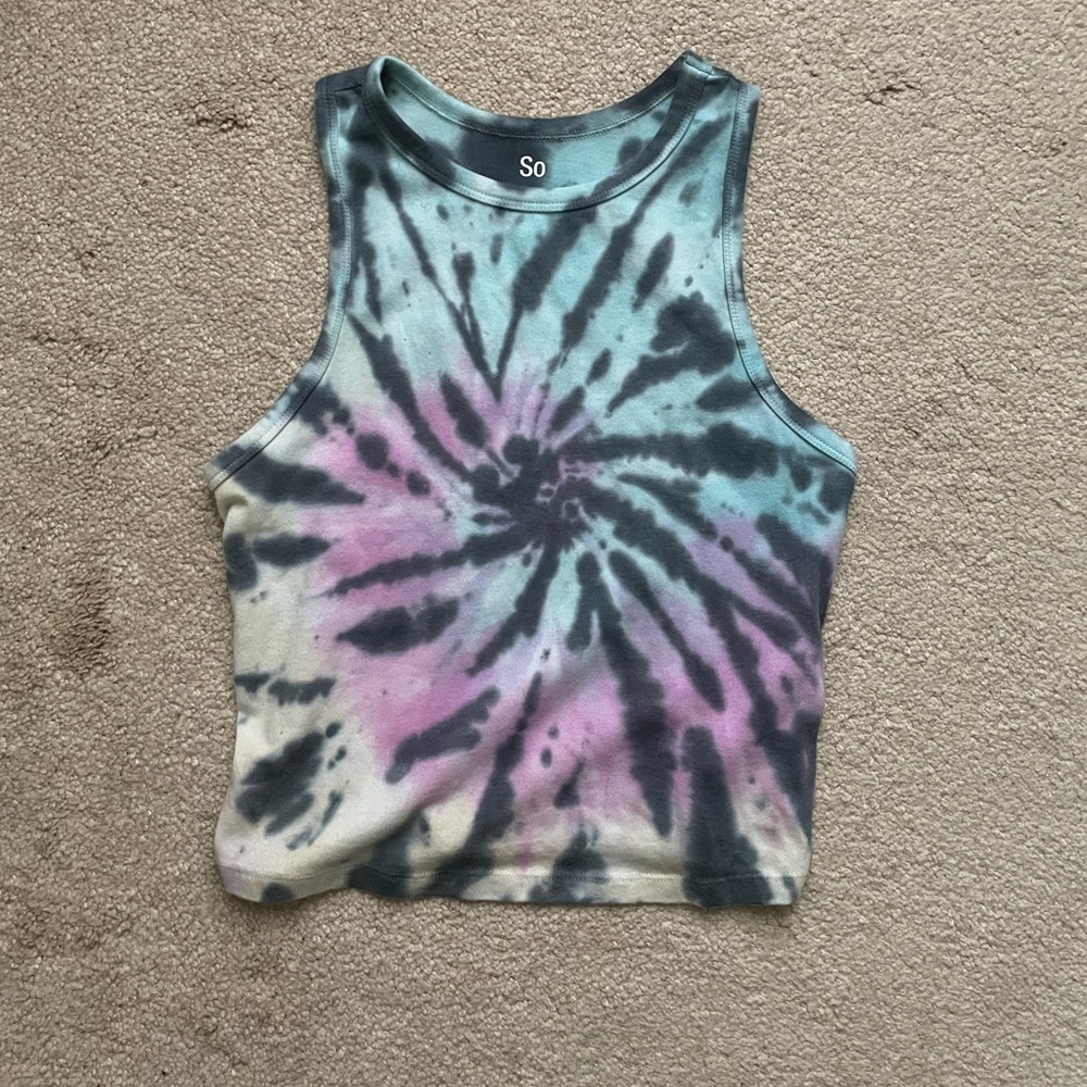 Kids Tie Dye Tank Top